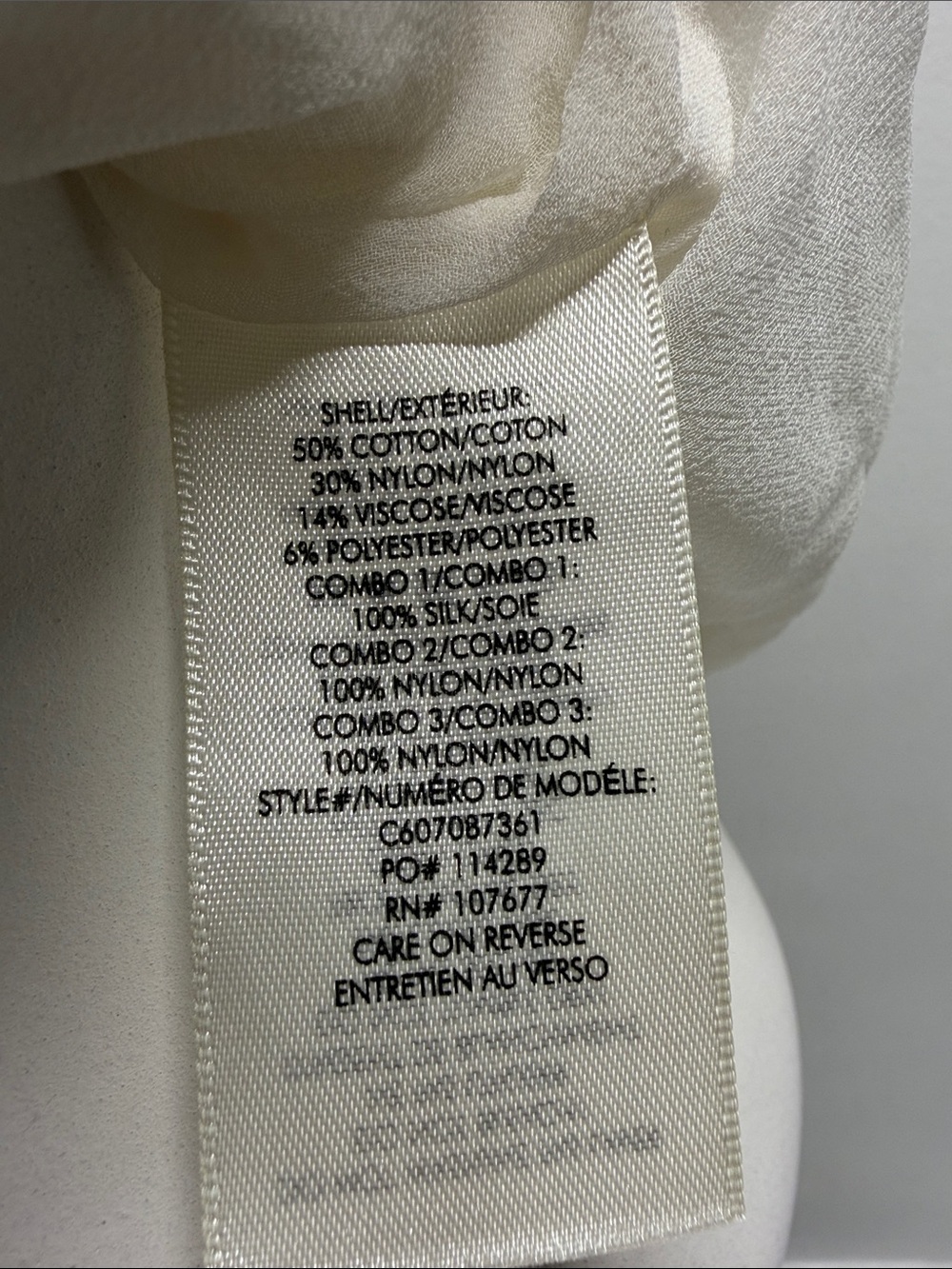 Alice + Olivia Venetta Shirt Lace Pintuck Bow Cap Sleeve Top Collar White Size 6 - Picture 7 of 9